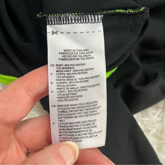 Reebok Spandex Running Quarter Zip - Picture 5 of 5